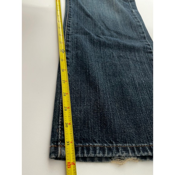 Calvin Klein Men's Blue Relaxed Straight Easy Fit Jeans W32  x L32 100% Cotton - Picture 10 of 11